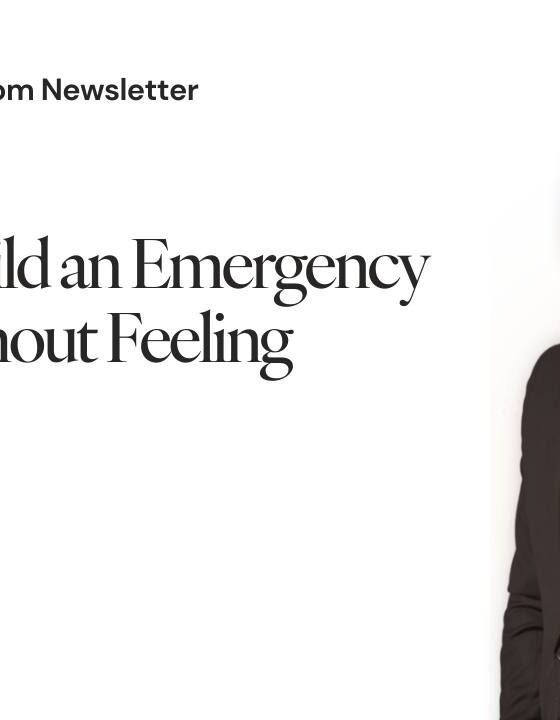 8. How to Build an Emergency Fund (Without Feeling Miserable)