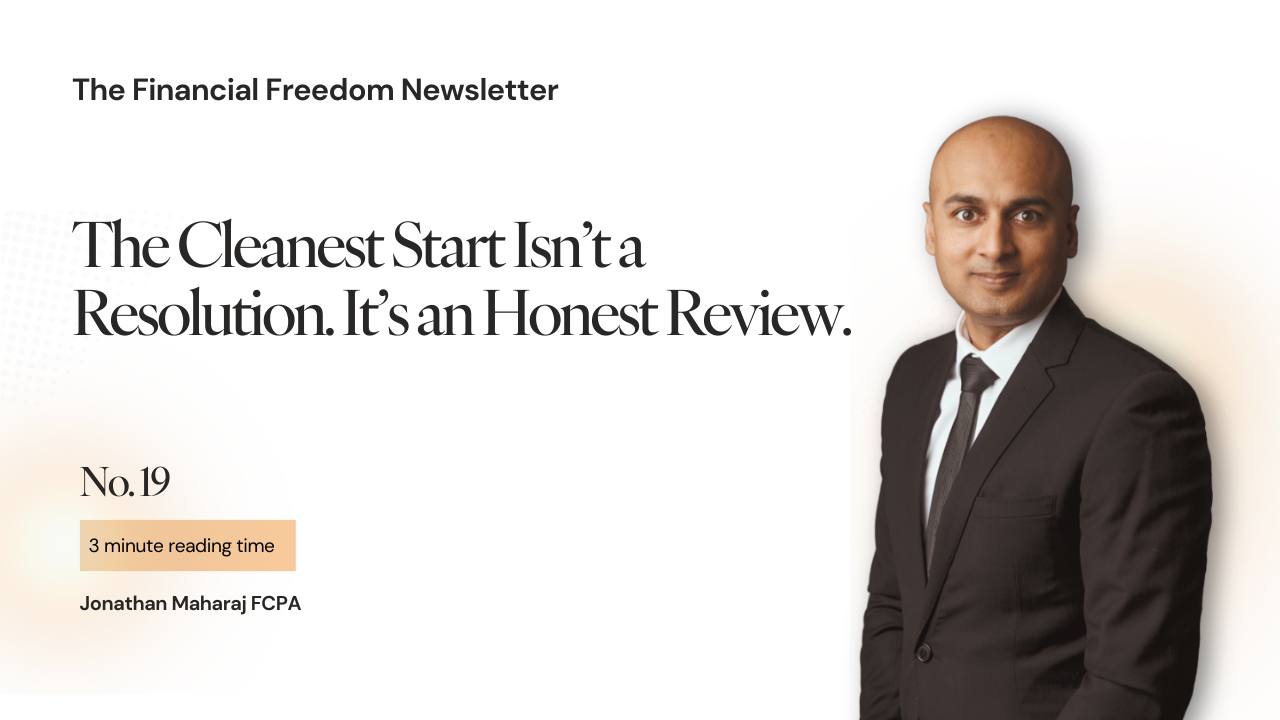 19. The Cleanest Start Isn’t a Resolution. It’s an Honest Review.