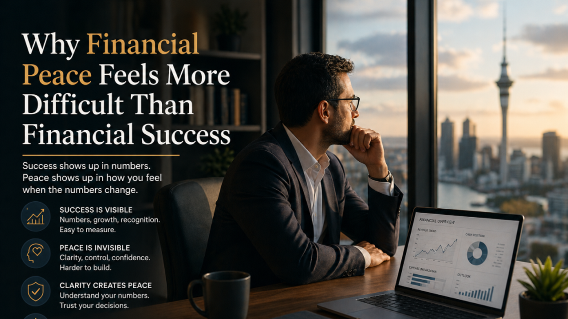 Why Financial Peace Feels More Difficult Than Financial Success