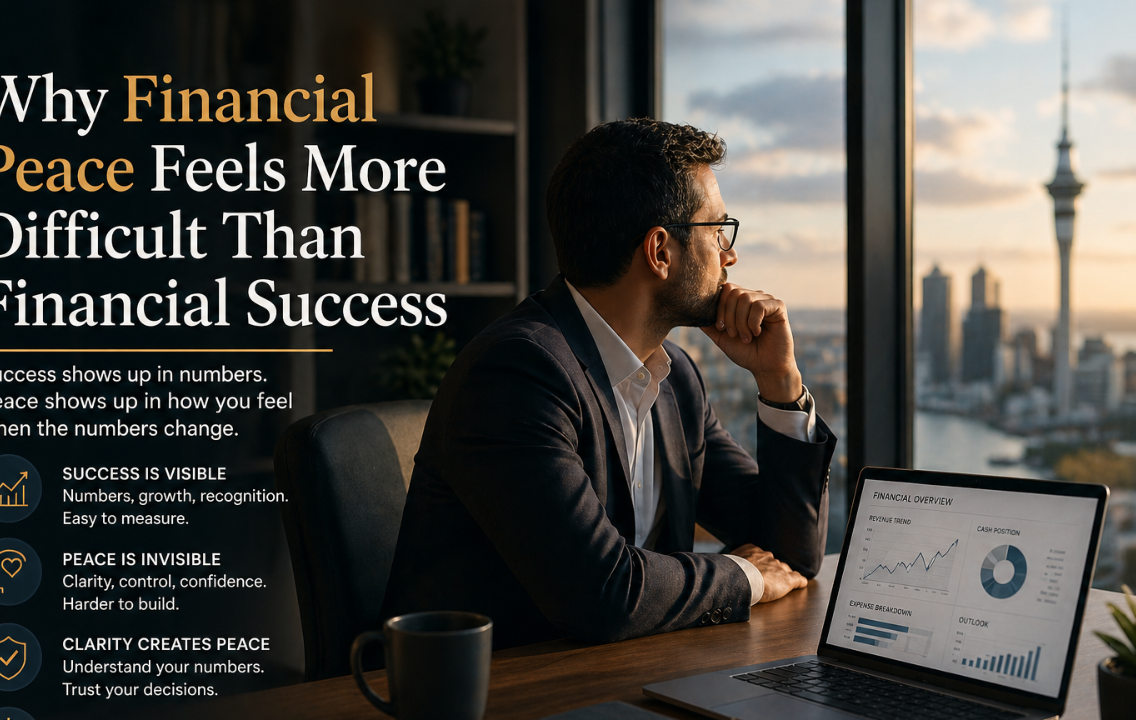 Why Financial Peace Feels More Difficult Than Financial Success
