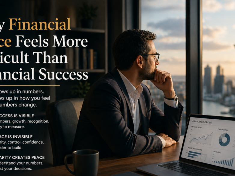 Why Financial Peace Feels More Difficult Than Financial Success