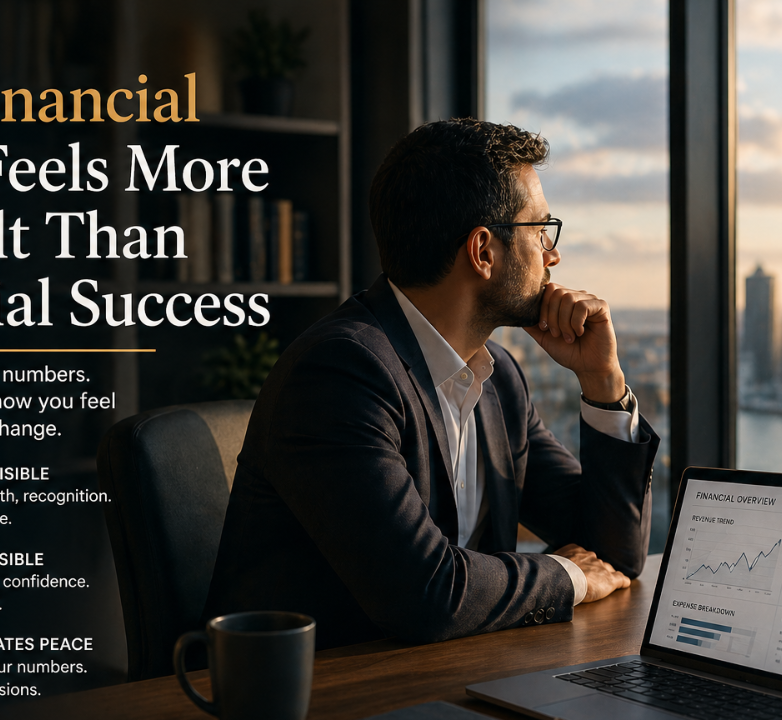 Why Financial Peace Feels More Difficult Than Financial Success