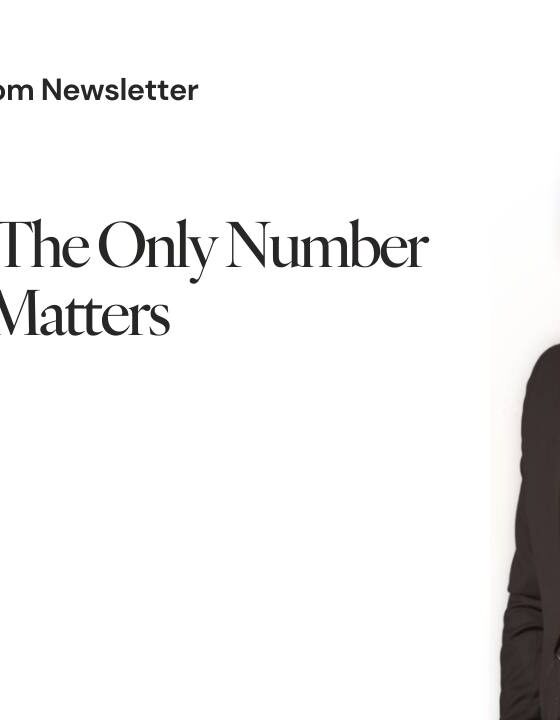 Net Worth: The Only Number That Really Matters