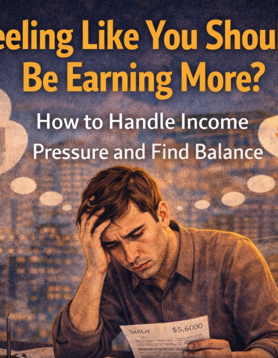 When You Feel Like You Should Be Earning More: A Letter to You Who Feels It Is Not Enough