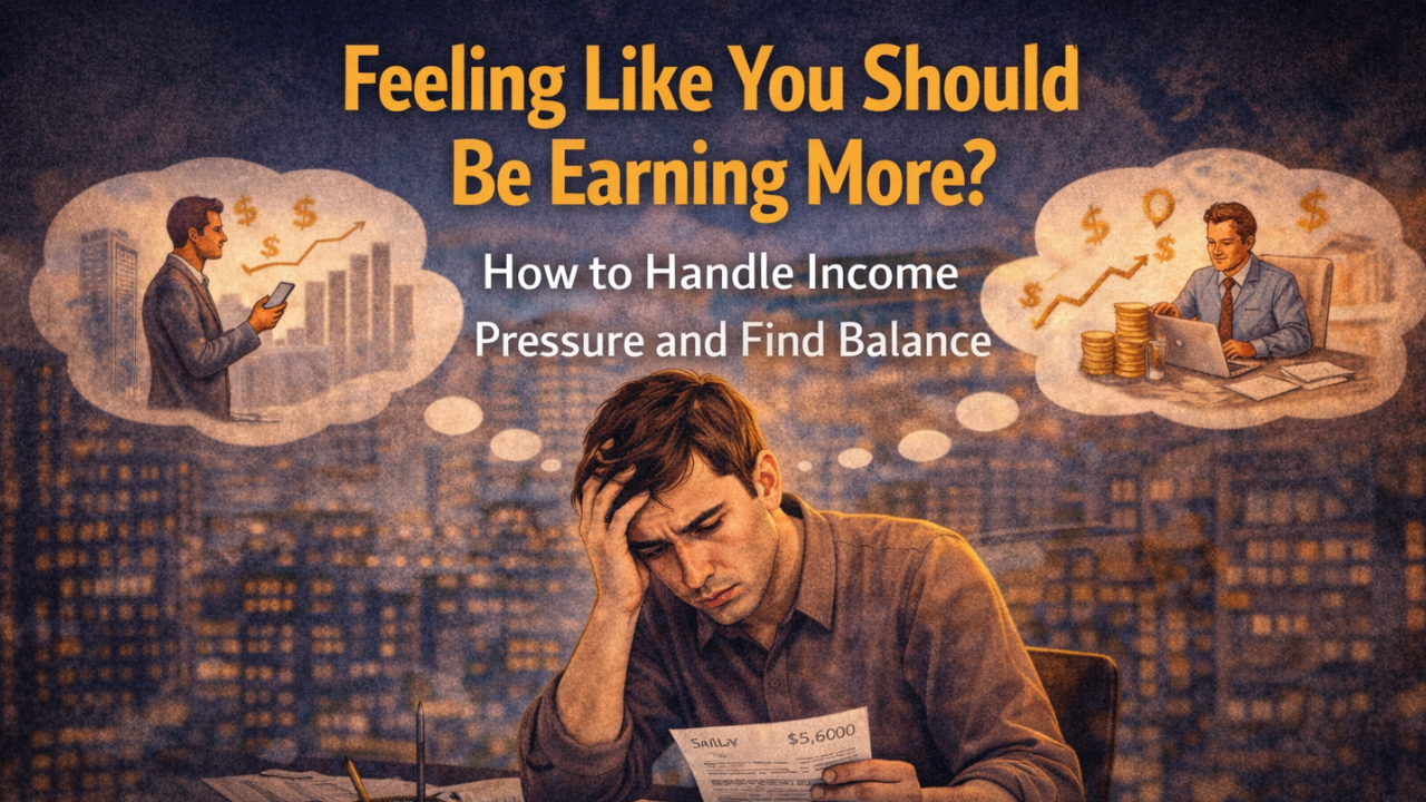 When You Feel Like You Should Be Earning More: A Letter to You Who Feels It Is Not Enough