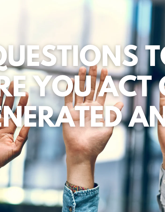 The Questions to Ask Before You Act on an AI-Generated Answer